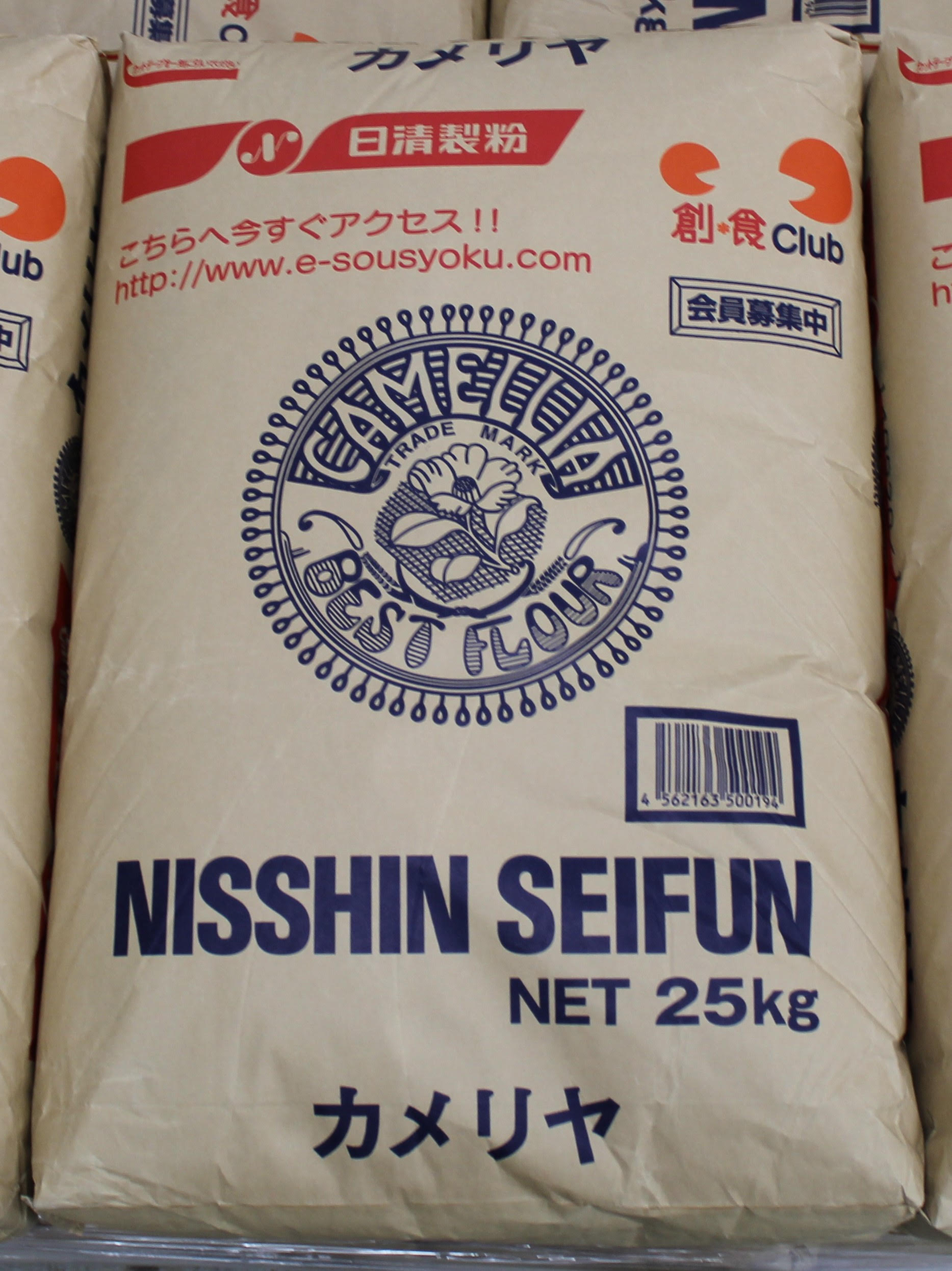 日清製粉 カメリヤ 25kg